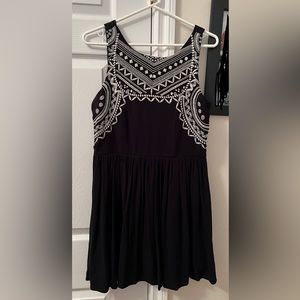 Black sun dress. Size M